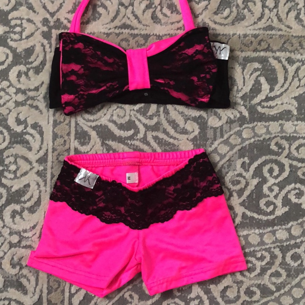 Kandi Kouture Dancewear 2 piece sz S/M